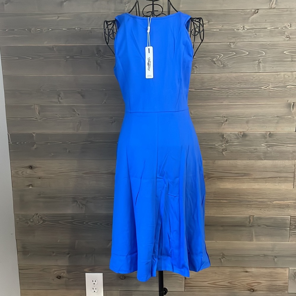 Style world cobalt, blue tank top dress - Picture 5 of 6